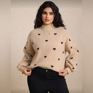 Sweater perfect for Valentine’s Day new not tag size 1XL